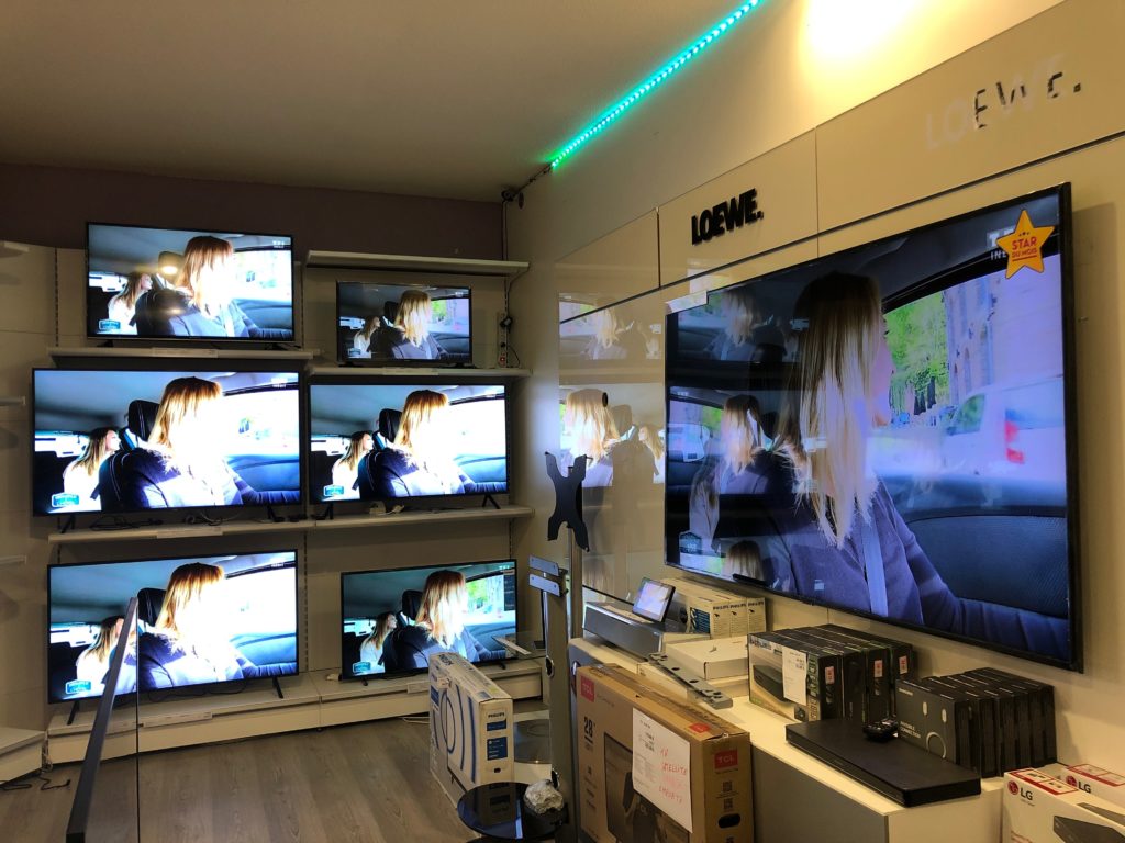 Vente de télévision toute marque à Sainte-Maxime dans notre magasin.